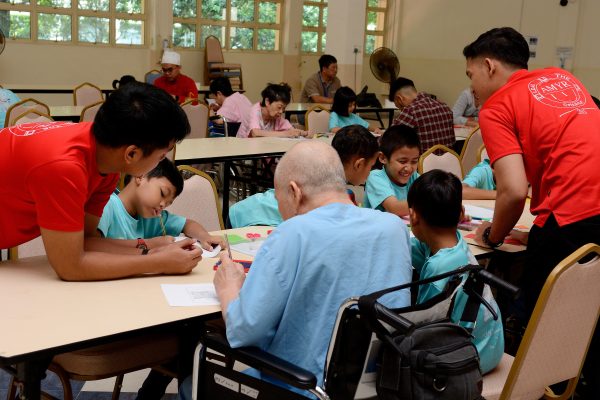 Ramadan 4 Life event at the Society for the Aged Sick Nursing Home, on Saturday, June 2, 2018. Photo: MUIS